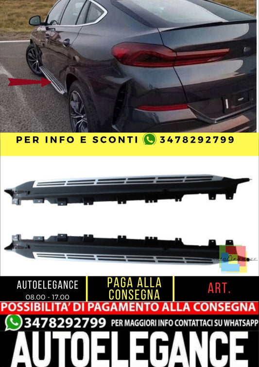 😎Pedane compatibili con bmw x6 g06 2018+😎