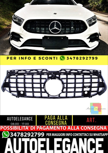 🔥Griglia Adatto Per Mercedes Classe A W177 V177 nero lucido Facelift 2023+🔥