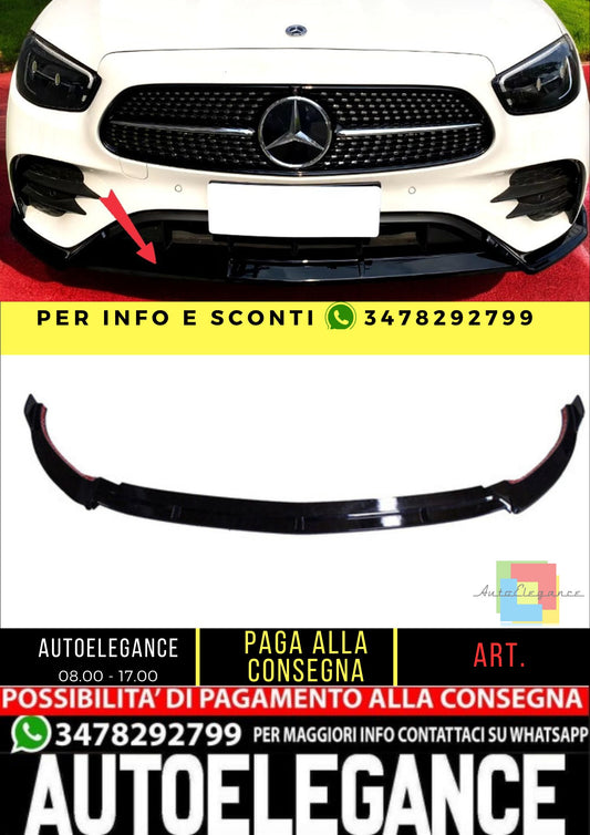 💥Labbro anteriore compatibile con Mercedes W213 S213 C238 A238 Facelift 2020💥