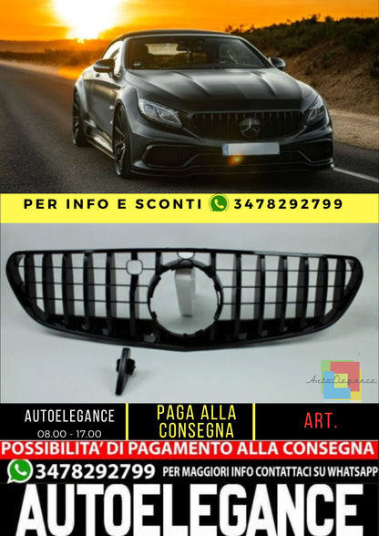 💥Paraurti anteriore compatibile con Mercedes S Coupe Cabrio C217 A217 cromato💥