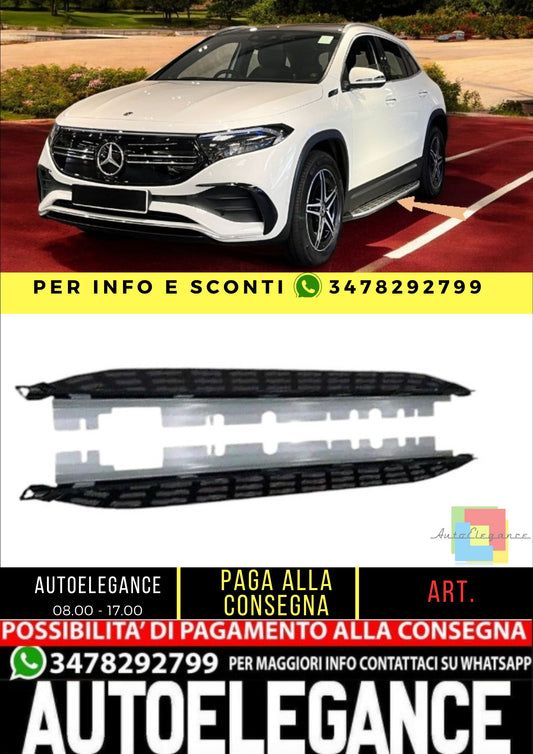 💥Predellini compatibili con Mercedes-Benz EQA H243 neri💥