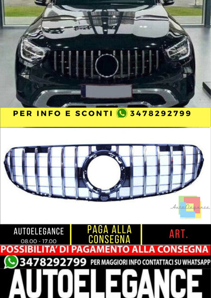 😎Griglia compatibile con Mercedes-Benz X253 C253 GLC - GLC coupe senza pacche😎