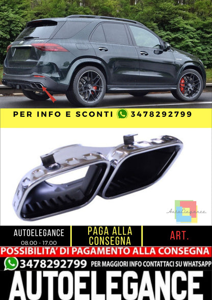🔥Griglia compatibile con Mercedes-Benz GLE 63 AMG (s) W166 C292 nero lucido🔥