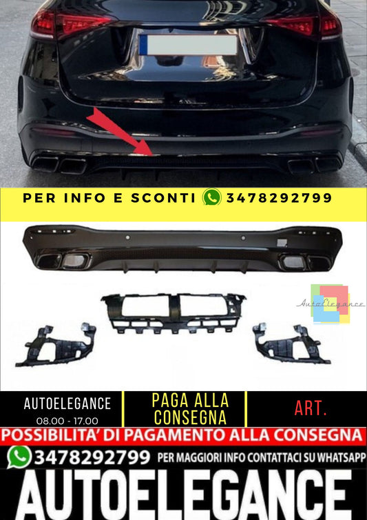 🔥Diffusore compatibile con Mercedes GLE W167 2019+ e Mercedes GLS X167🔥