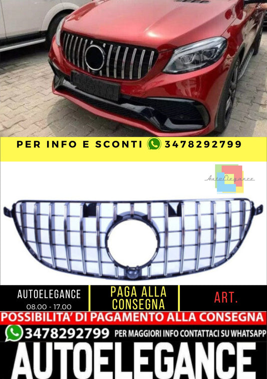 🔥Griglia compatibile con Mercedes-Benz GLE 63 amg (s) w166 c292 gle coupe🔥