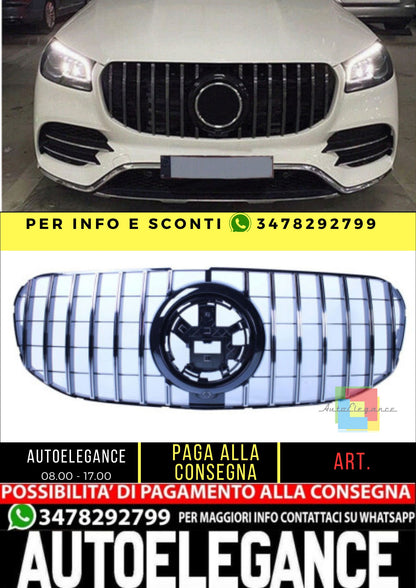 🔥Griglia compatibile con Mercedes-Benz GLS x167 (2020+) cromata🔥