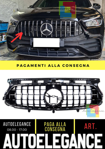 Grille suitable for Mercedes GLA (H247) (2020+)
