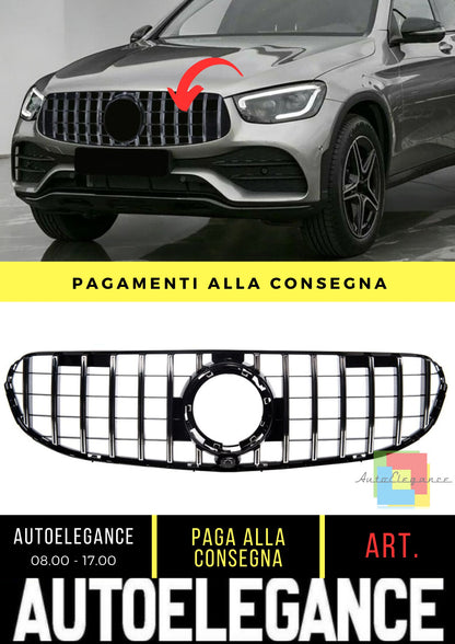 Griglia adatto per Mercedes GLC (X253) SUV (C253) Coupe Facelift (2020-2023)