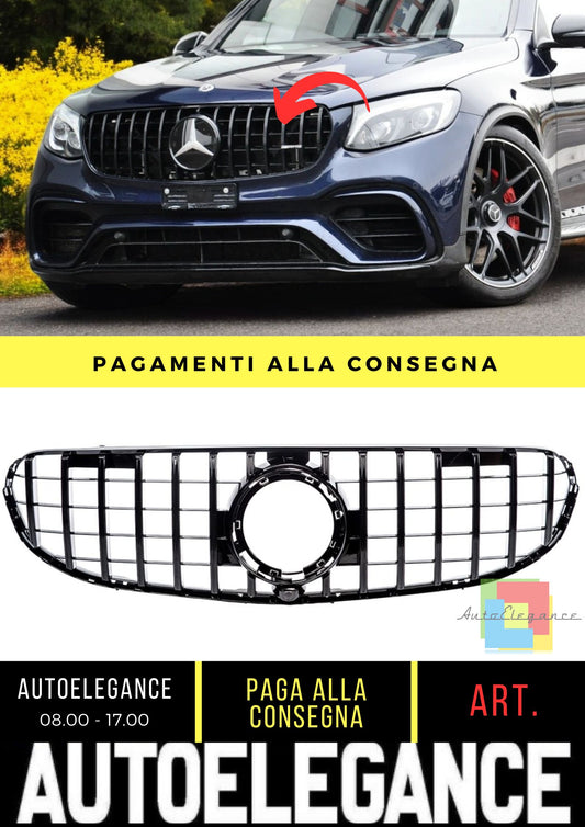 Grille suitable for Mercedes GLC (X253) SUV (C253) Coupe Facelift (2020-2023)