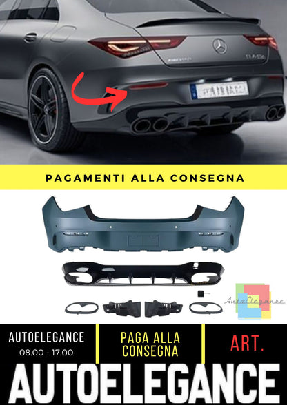 Paraurti Posteriore adatto per Mercedes CLA (C118) (2019-On)