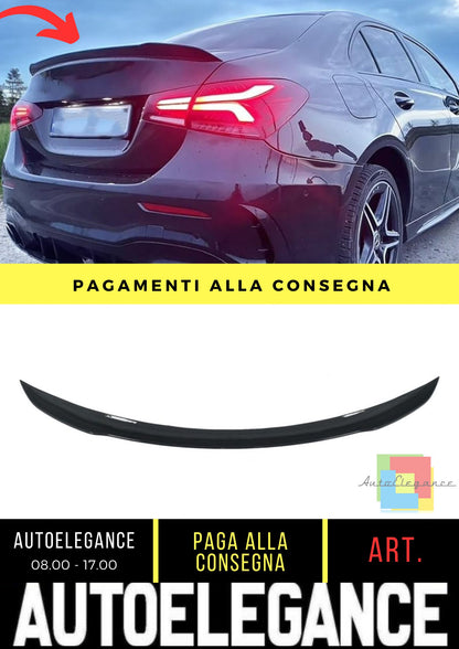 Spoiler adatto per Mercedes A-Class (V177) Sedan (2018-On)