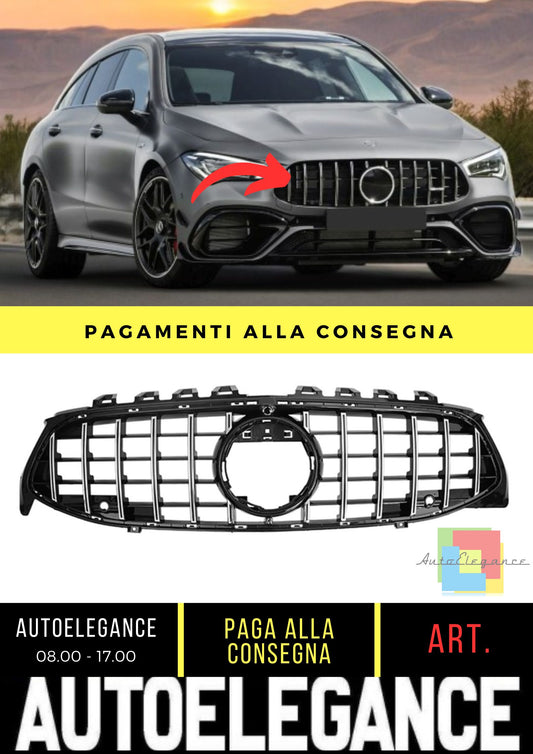 Grille suitable for Mercedes CLA (C118) (2019-On)