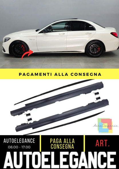 Aero Flaps adatto per Mercedes C-Class (W205) Sedan Estate (2013-2021)