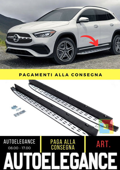Running boards suitable for Mercedes GLA (H247) (2020-On)