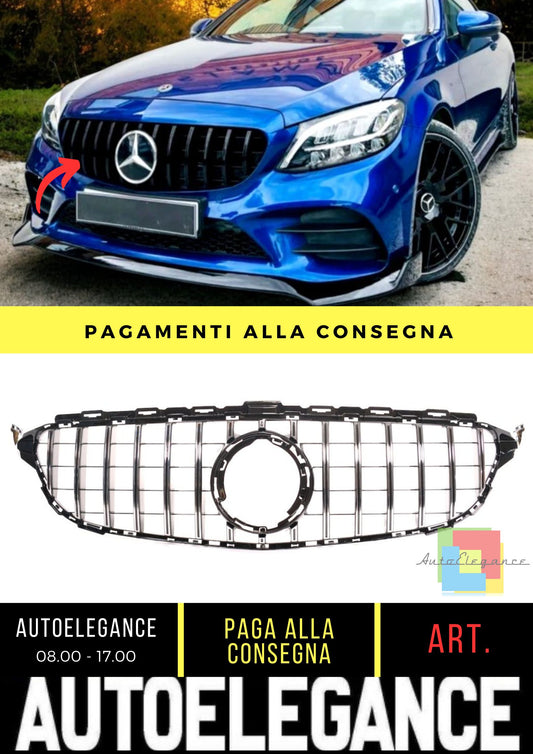 Grille suitable for Mercedes C-Class (W205) (2018-2021)