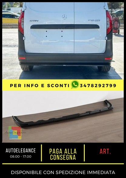 💎Rear splitter suitable for Mercedes Citan Mk2 (2021-)💎