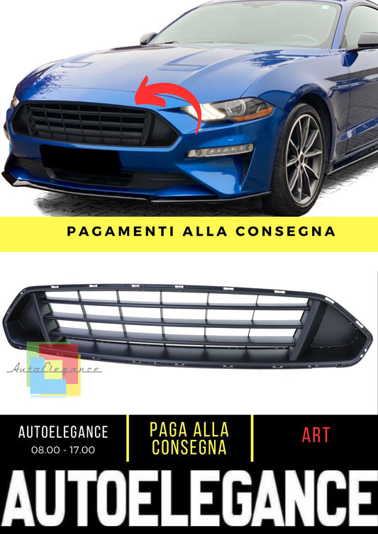 Griglia Sportiva Pulita per Ford Mustang Coupe Cabrio Facelift 17-22
