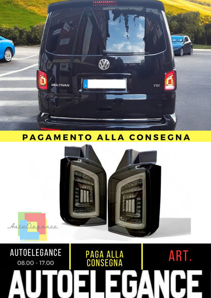 LED luci posteriori per VW T5 bus 03-15 frecce LED grigio lightbar set