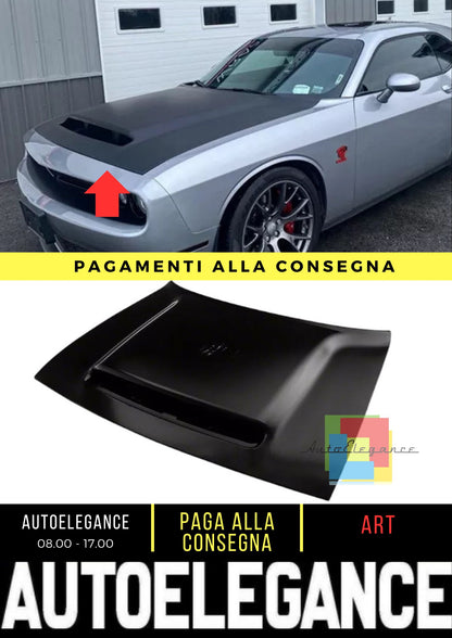 Cofano Alluminio Stile Demon adatto per Dodge Challenger 2008-2020