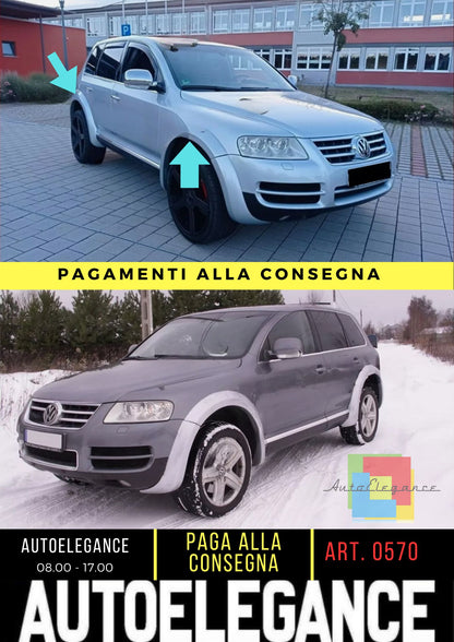 VW TOUAREG 7L mk1 02 - 06 PROLUNGHE PASSARUOTA PARAFANGO A.B.T. KingKong