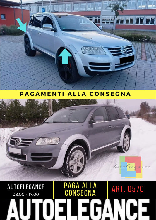 VW TOUAREG 7L mk1 02 - 06 PROLUNGHE PASSARUOTA PARAFANGO A.B.T. KingKong