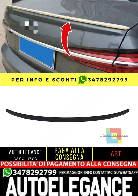 🔥SPOILER adatto per AUDI A6 C8 Sedan 2018+