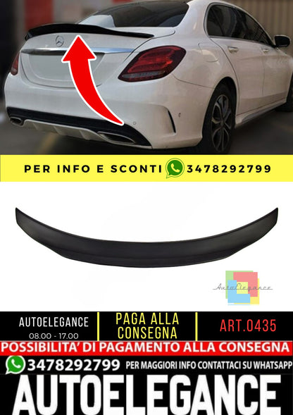 🔥SPOILER adatto per Mercedes C class W205 2014-2021 - GREZZO