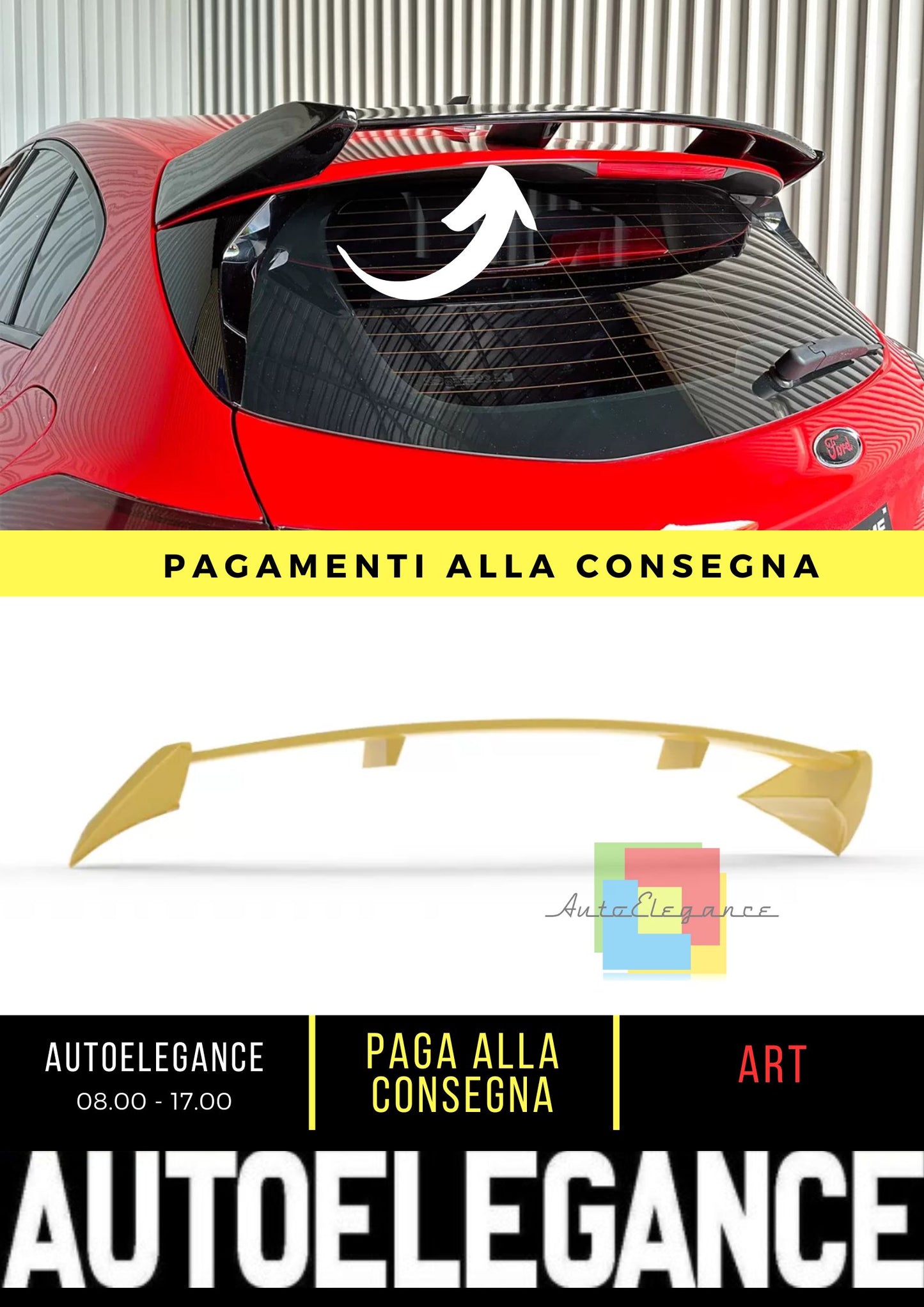 Roof Spoiler Ford Focus Mk4 Hatchback (2018-)