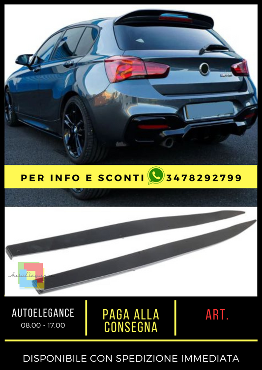 💎Side skirts suitable for BMW 1 SERIES F20 and F21 2011-2019 (SET / ABS)💎