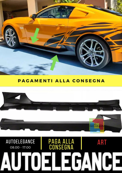 Valvole laterali presa d'aria effetto Lamborghini adatto per Mustang 2015-17