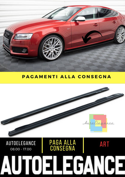 Minigonne Laterali Diffusori Audi S5 / A5 / A5 S-Line 8T / 8T FL Sportback