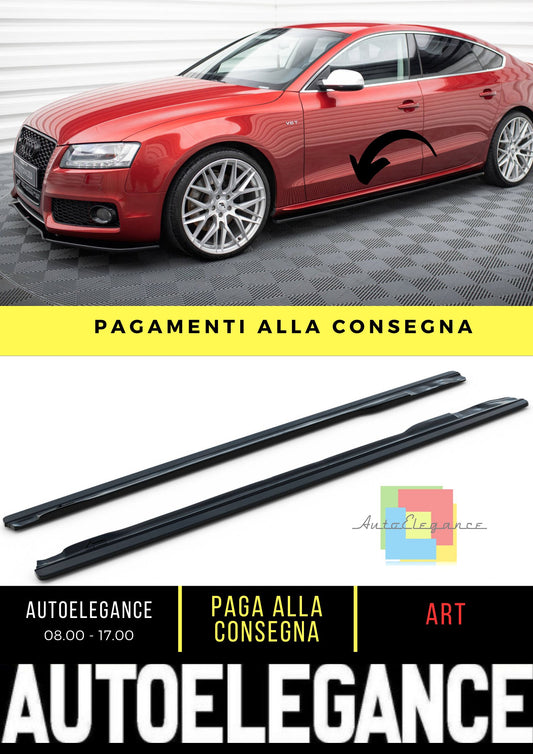 Minigonne Laterali Diffusori Audi S5 / A5 / A5 S-Line 8T / 8T FL Sportback