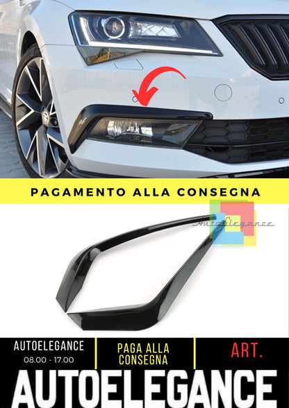 Superb MK3 Max Front Light Frames Piano Nero Vuoto Set di Plastica 15-19