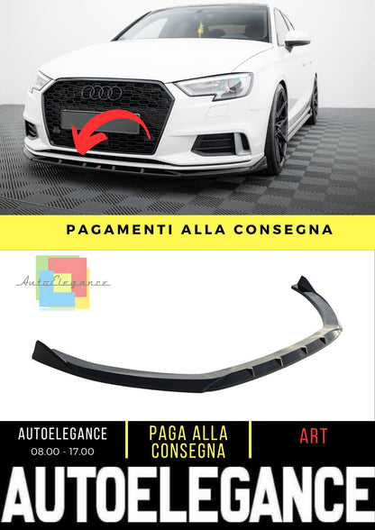 Front splitter Audi A3 Sedan 8V Facelift