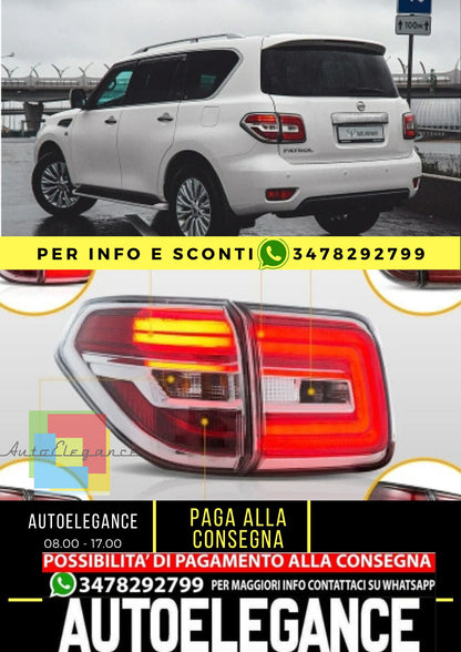 Fanali posteriori per Nissan Armada (Y62) 2017-2020 e Patrol 2010-2019