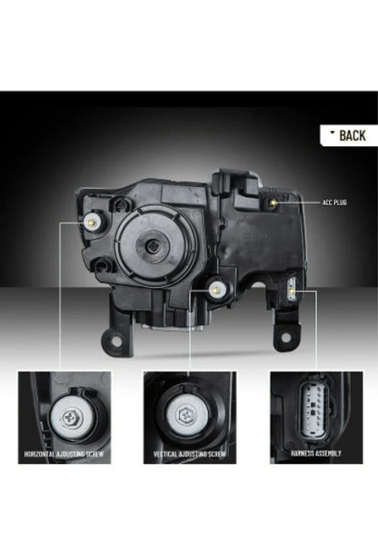 LED Headlights for Jeep Grand Cherokee 2014-2021 (WK2) 