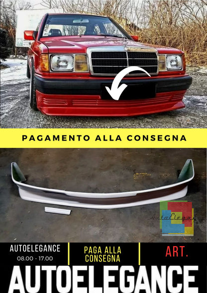 MERCEDES 190 GONNA ANTERIORE / LABBRO / PARAURTI ANTERIORE INFERIORE SPOILER