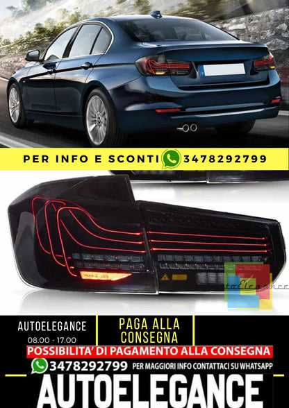 Fanali posteriori a LED per BMW Serie 3 F30 M3 F80 Laser DRL 2012-2018