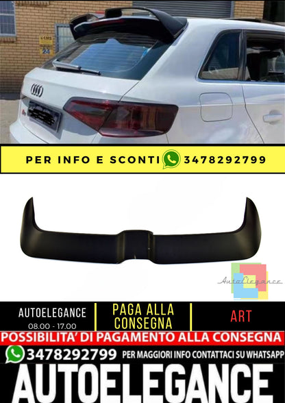 🔥SPOILER adatto per AUDI A3 8V 3D 5D Hatchback 2012-2020🔥