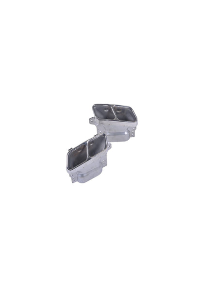 Terminali di scarico 45 AMG Look per Mercedes Classe A (W176) CLA (W117) GLA