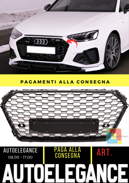 ❤️Griglia adatto per Audi A4 B9 (8W) Sedan Avant 2015-2019 ❤️