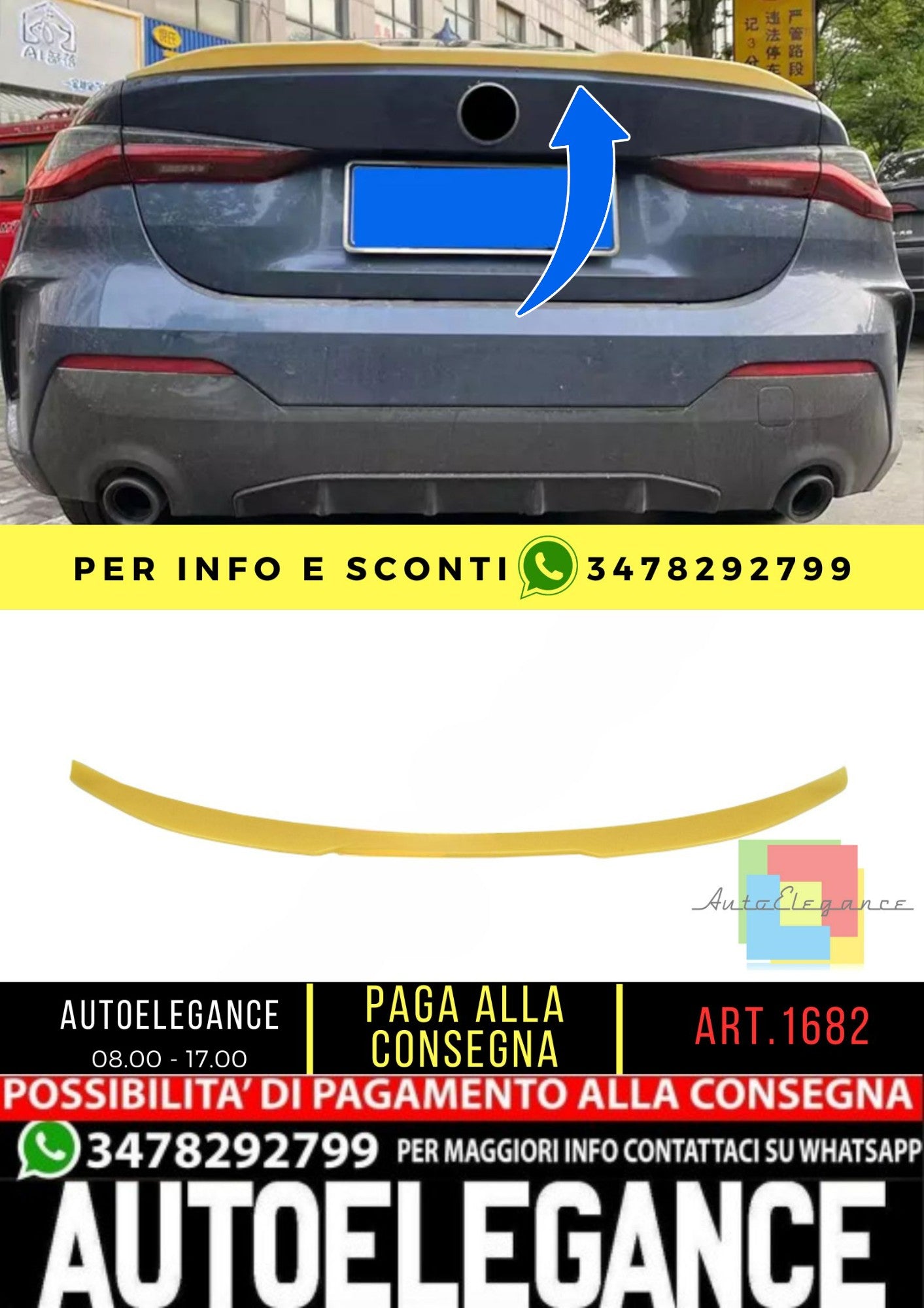 🔥SPOILER adatto per BMW 4 G22 2020+
