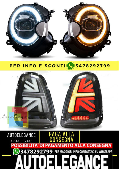 LED Headlights &amp; Taillights for BMW Mini Cooper (Hatchback) 2007-2013 R56 R57 R58 R59 