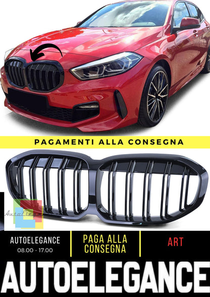 Griglia Sport Doppia Barra Performance Gloss adatta per BMW Serie 1 F40 da 19