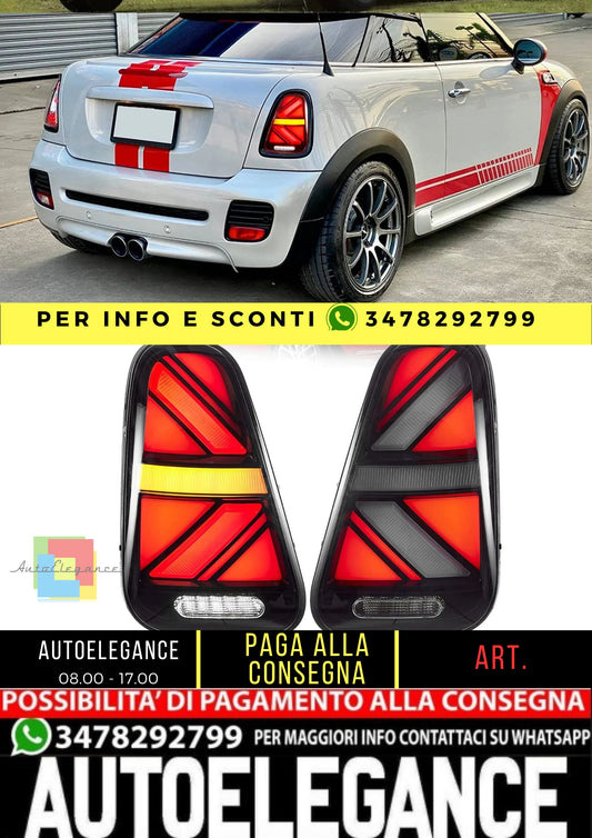 LED Rear Lights for Mini Cooper R50 R52 R53 2001-2006 [Mini Hatch/Cabrio] Rear Lights
