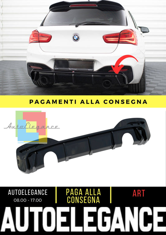 Diffusore posteriore V.3 BMW M140i F20 Facelift