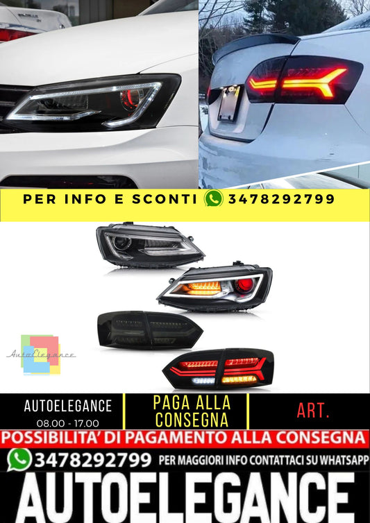 Demon Eye Headlights and Taillights for Volkswagen VW Jetta / Sagitar (NOT GLI) 2012-2018
