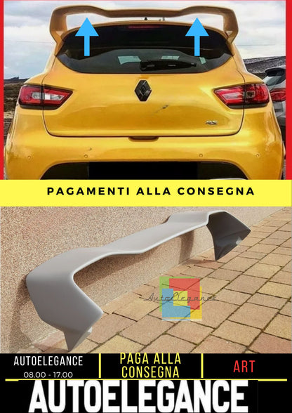 RENAULT CLIO IV 220 200 CUP TROPHY RS16 REAR WING, ROOF SPOILER + NEW+