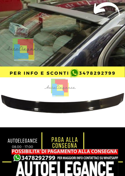 BMW 3 E90 2004-2012 Berlina SPOILER FINESTRINO nero lucido