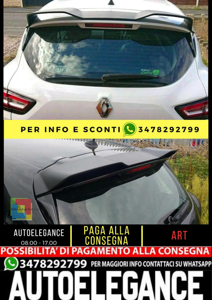 💯SPOILER ADATTO PER RENAULT CLIO MK4 PER MODELLO STANDARD (2012-2019)💯